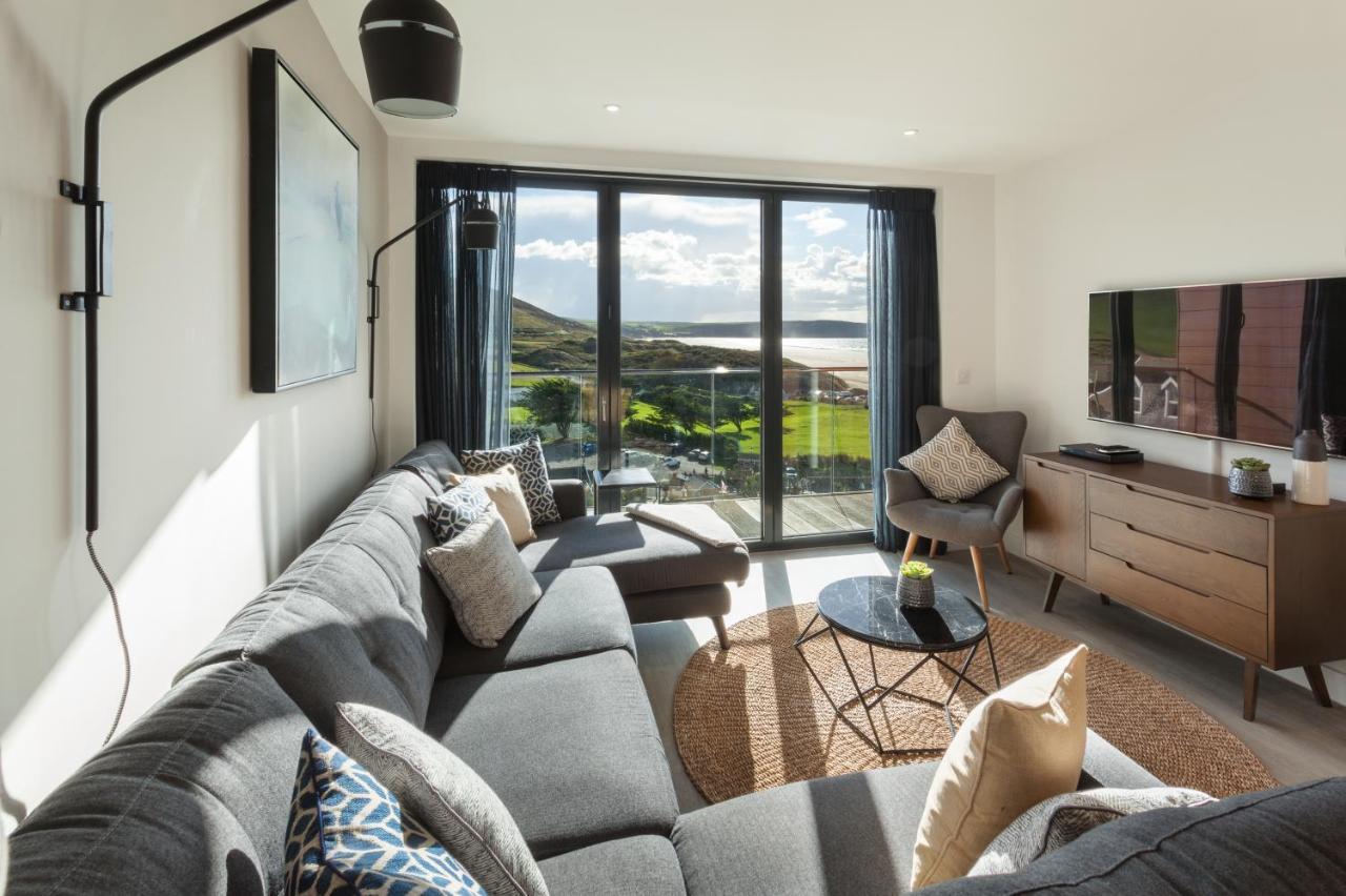 2 Woolacombe West - Luxury Apartment At Byron Woolacombe, Only 4 Minute Walk To Woolacombe Beach! ภายนอก รูปภาพ